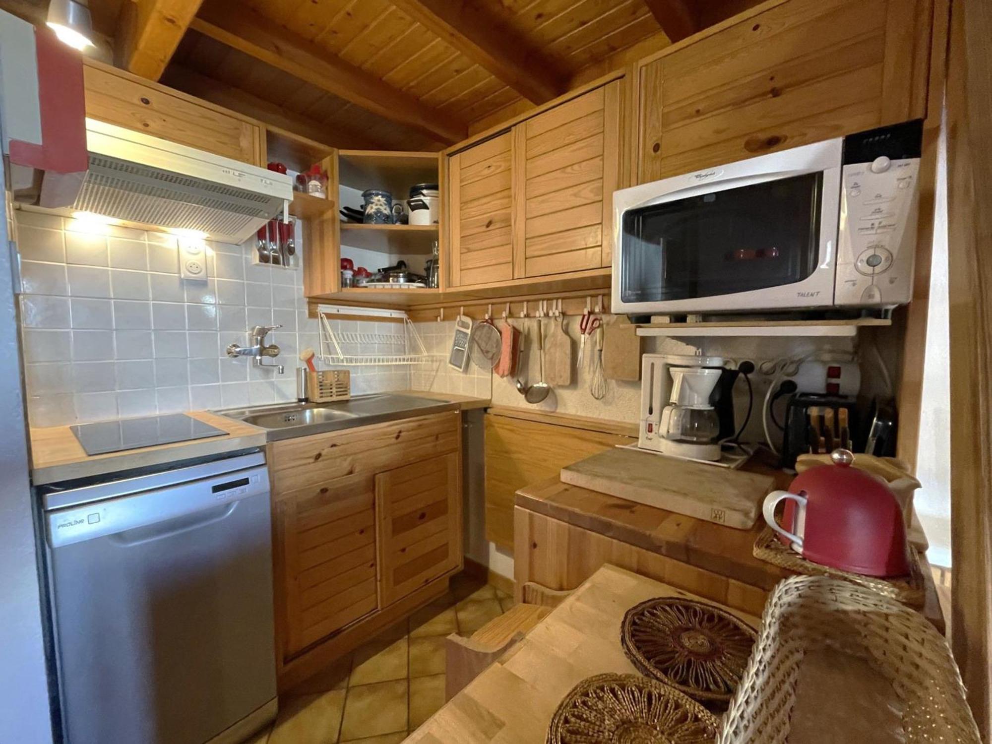 Studio Cosy Pour 2 Pers A 300M Des Pistes, St Martin De Belleville - 19M², Animaux Admis - Fr-1-452-141 Saint-Martin-de-Belleville Luaran gambar